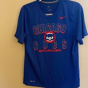 Mens Nike dry fit Chicago Cubs T-shirt